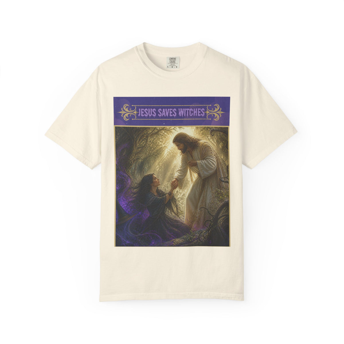 Jesus Saves Witches-Front and back T-shirt