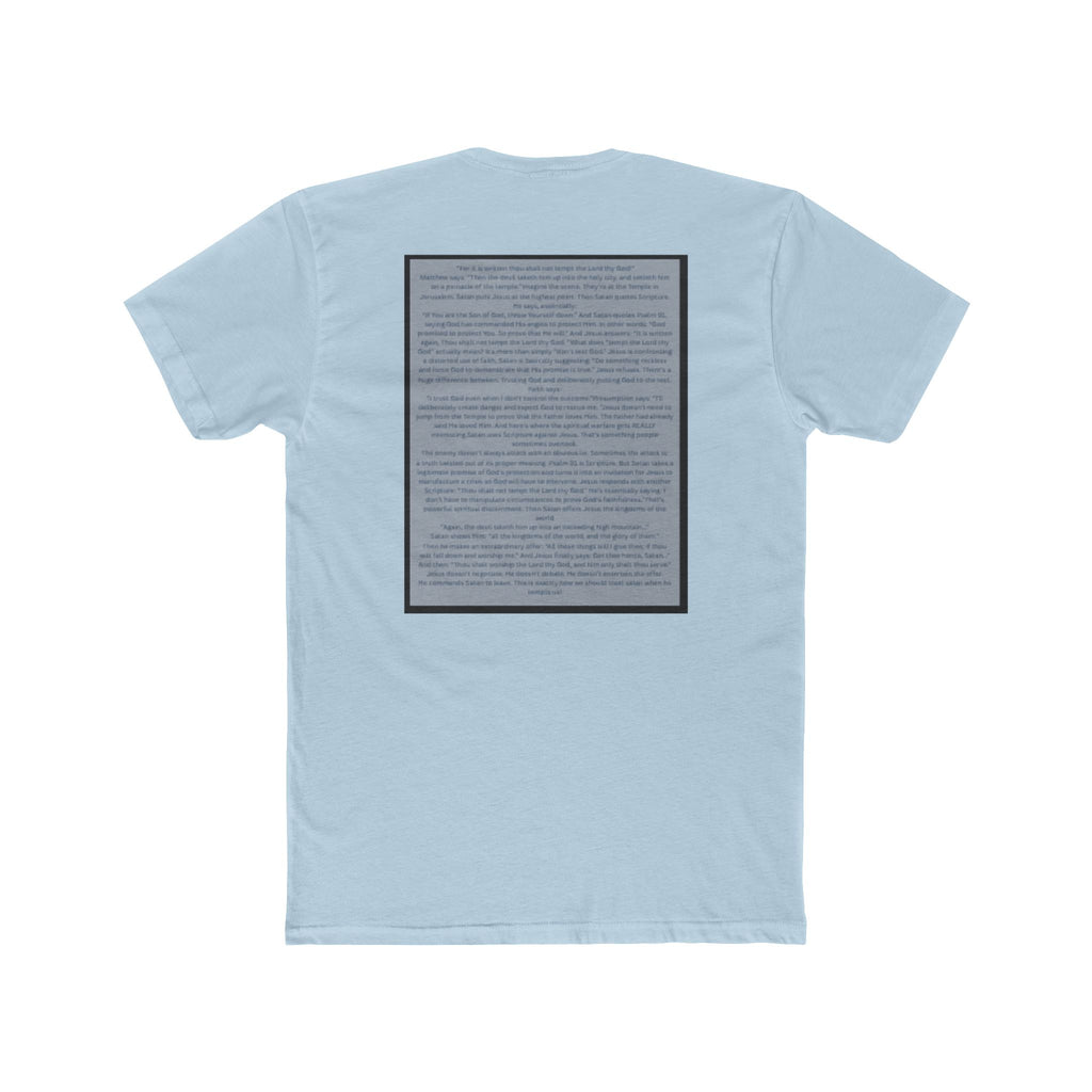 "After You" – Temptation of Christ Tee Unisex Cotton Crew Tee