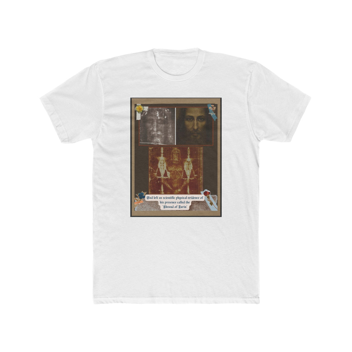 Shroud of Turin– Sepia Faith Tee