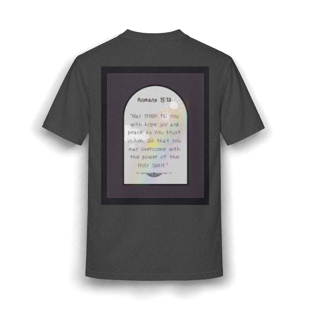 Faith-Inspired Graphic Tee — Romans 15:13 Verse Shirt