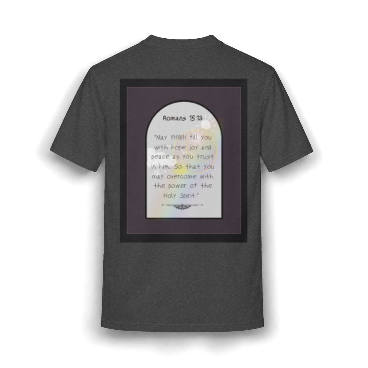 Faith-Inspired Graphic Tee — Romans 15:13 Verse Shirt