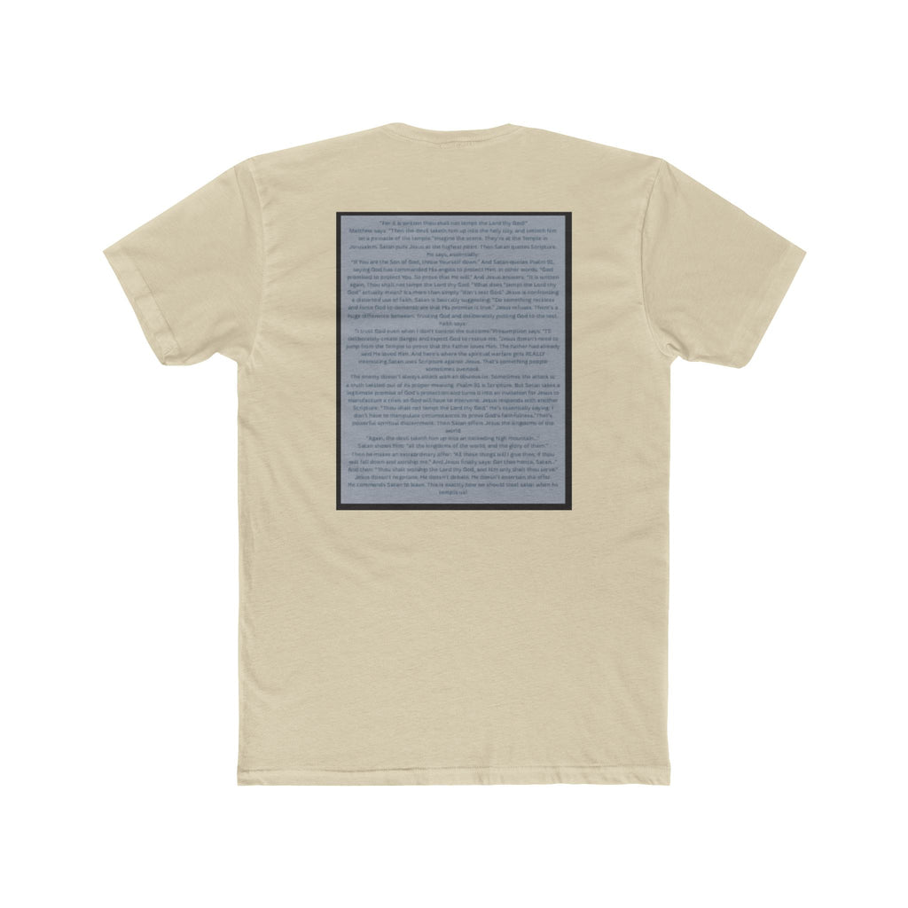 "After You" – Temptation of Christ Tee Unisex Cotton Crew Tee
