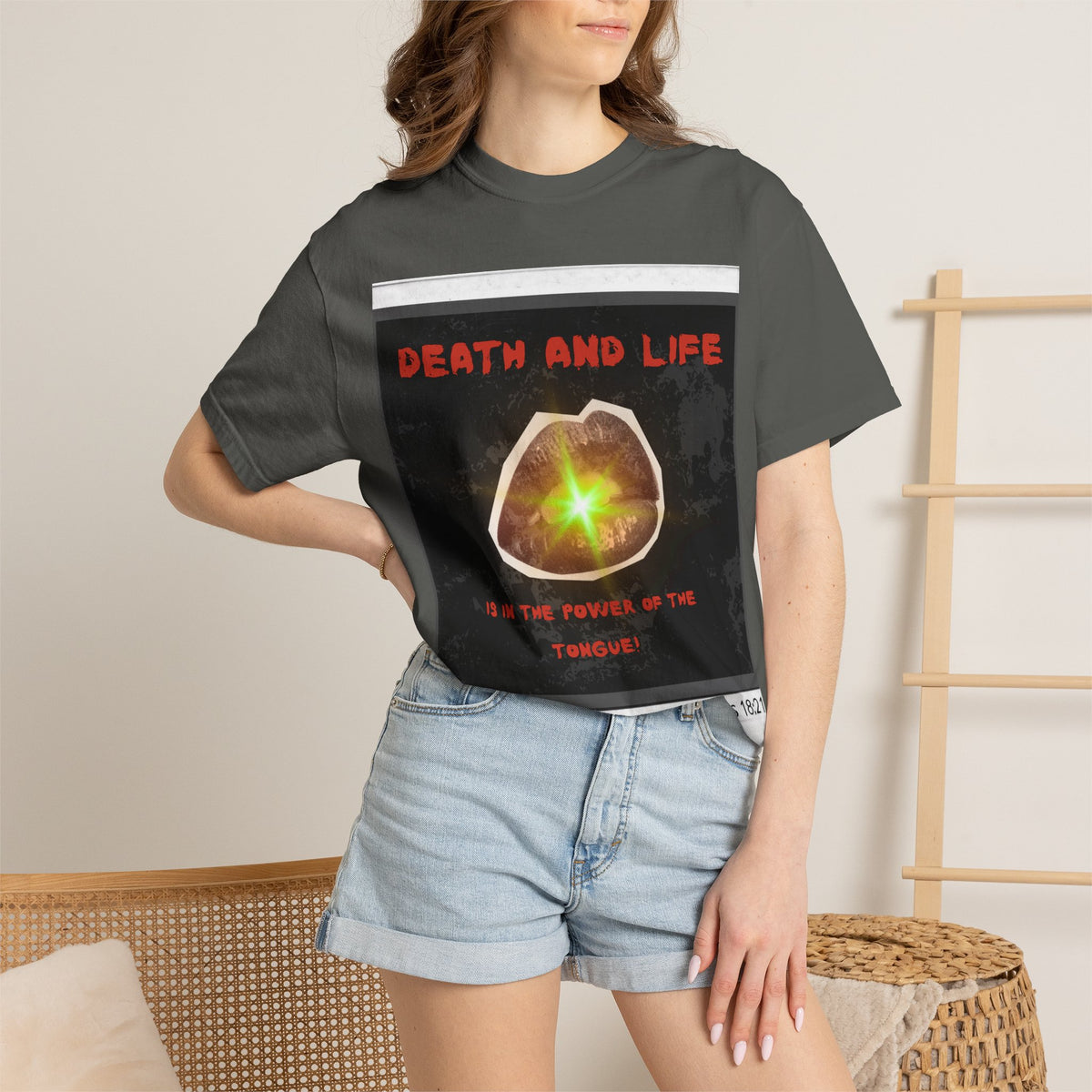 Death and Life is in the power of the tongue-Proverbs 18:21 Tee
