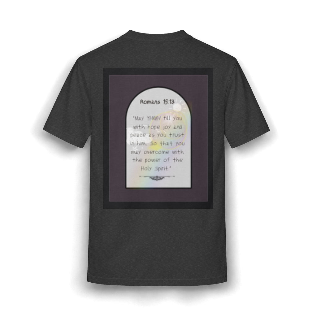 Faith-Inspired Graphic Tee — Romans 15:13 Verse Shirt
