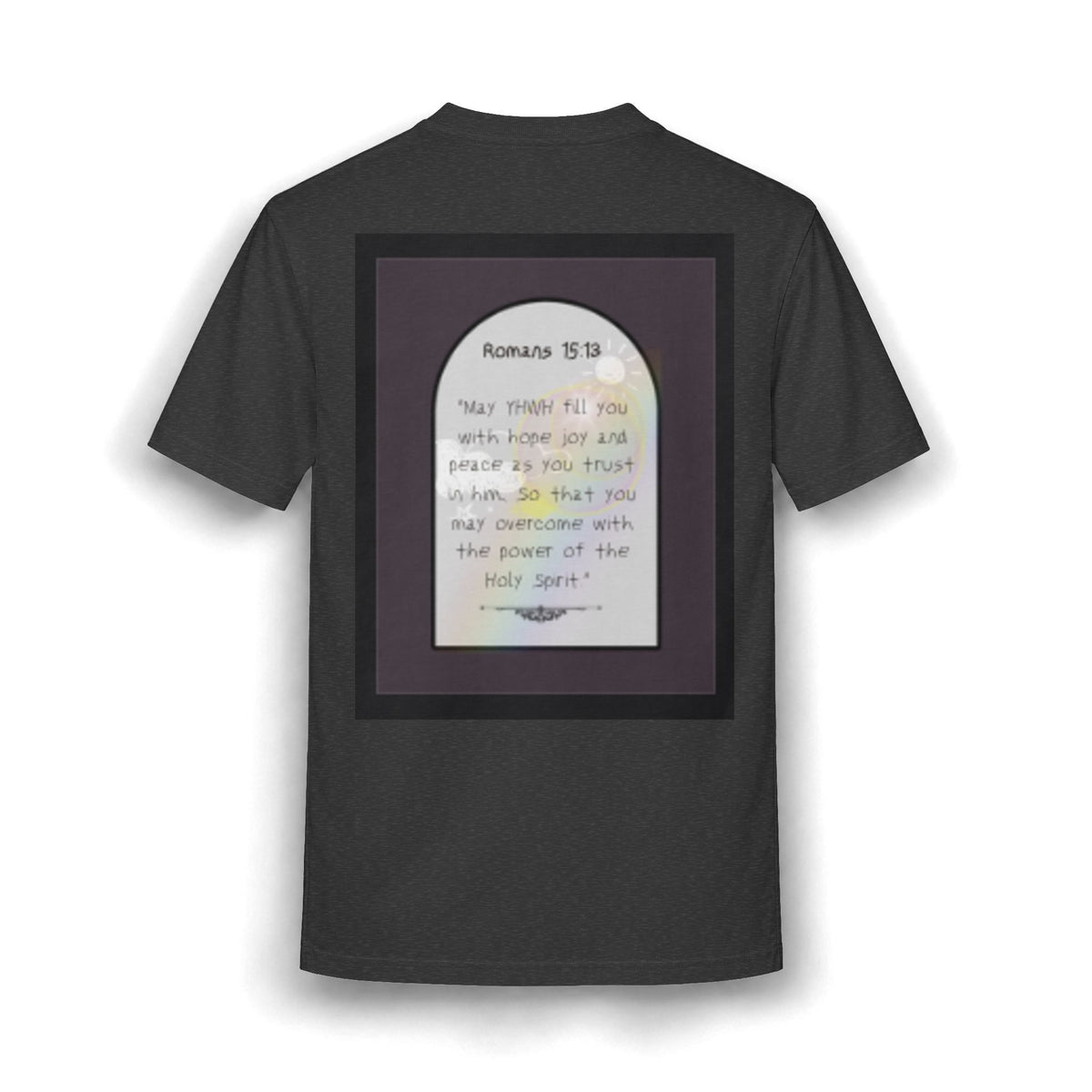 Faith-Inspired Graphic Tee — Romans 15:13 Verse Shirt