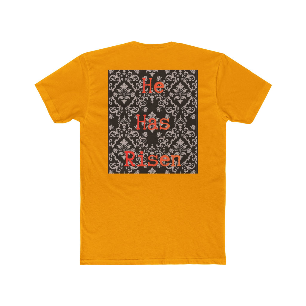 He Has Risen T‑Shirt — Vintage Resurrection Christian Tee