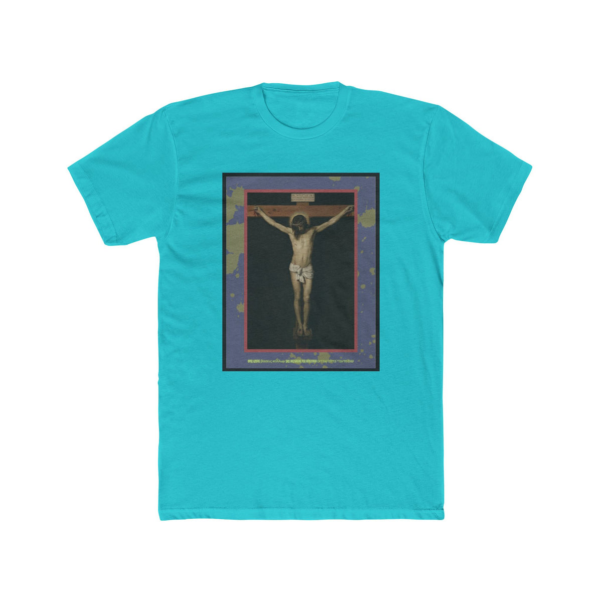 "People Will Let You Down, Jesus Won't" – Church Hurt / Crucifixion Reflection -Unisex Cotton Crew Tee