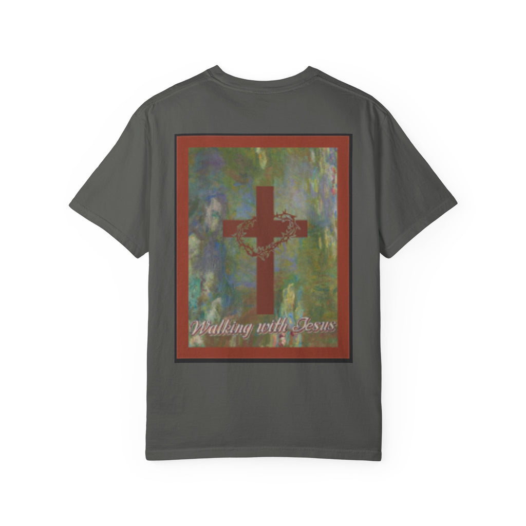 The one who comforts us in our afflictions — Women's Vintage Gothic Illustration Tee