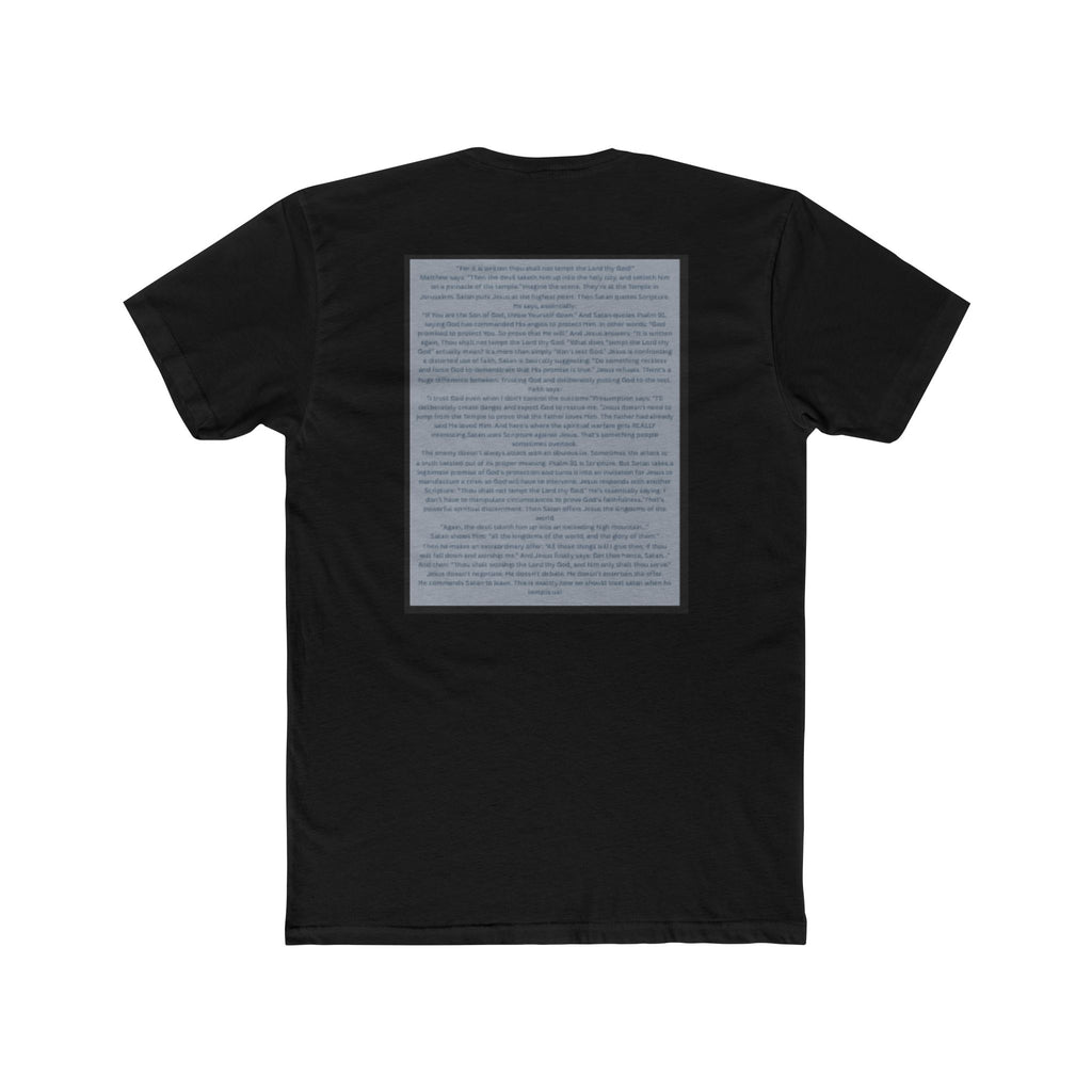 "After You" – Temptation of Christ Tee Unisex Cotton Crew Tee