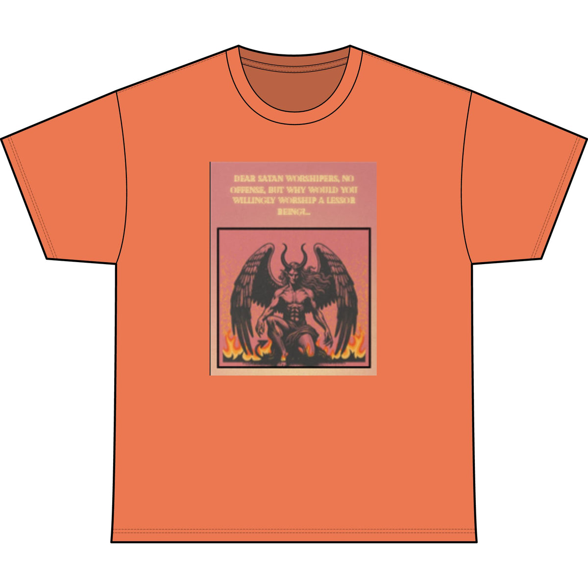 "Why Worship a Loser?" – Bold Satirical Faith Based Shirt from Set apart collection- Heather Performance Tee