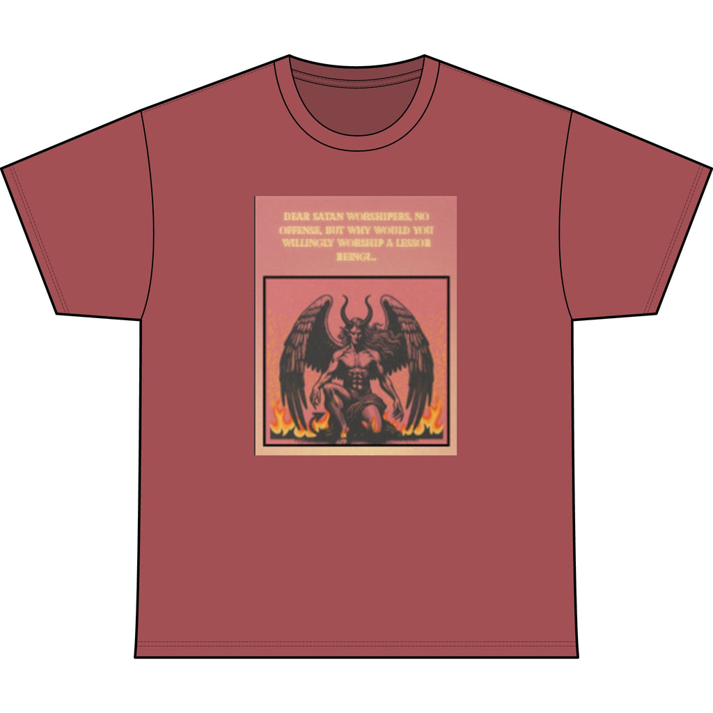 "Why Worship a Loser?" – Bold Satirical Faith Based Shirt from Set apart collection- Heather Performance Tee