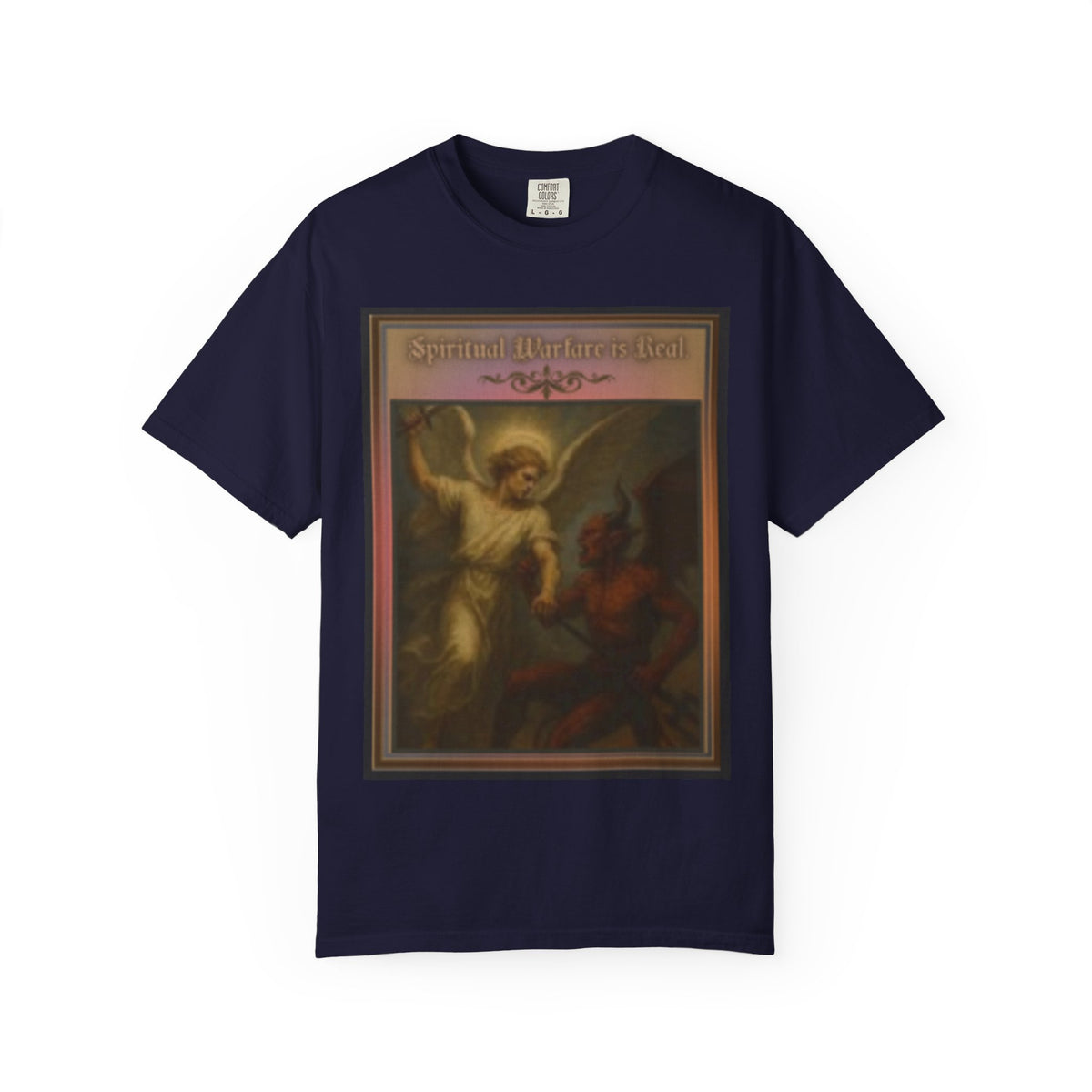 Warfare is real women's  — Vintage Gothic Illustration Tee