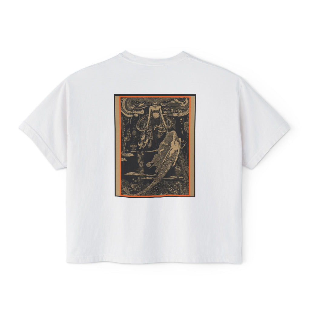 Enoch 19:2 — "Sirens" Front and Back Women's Boxy Tee