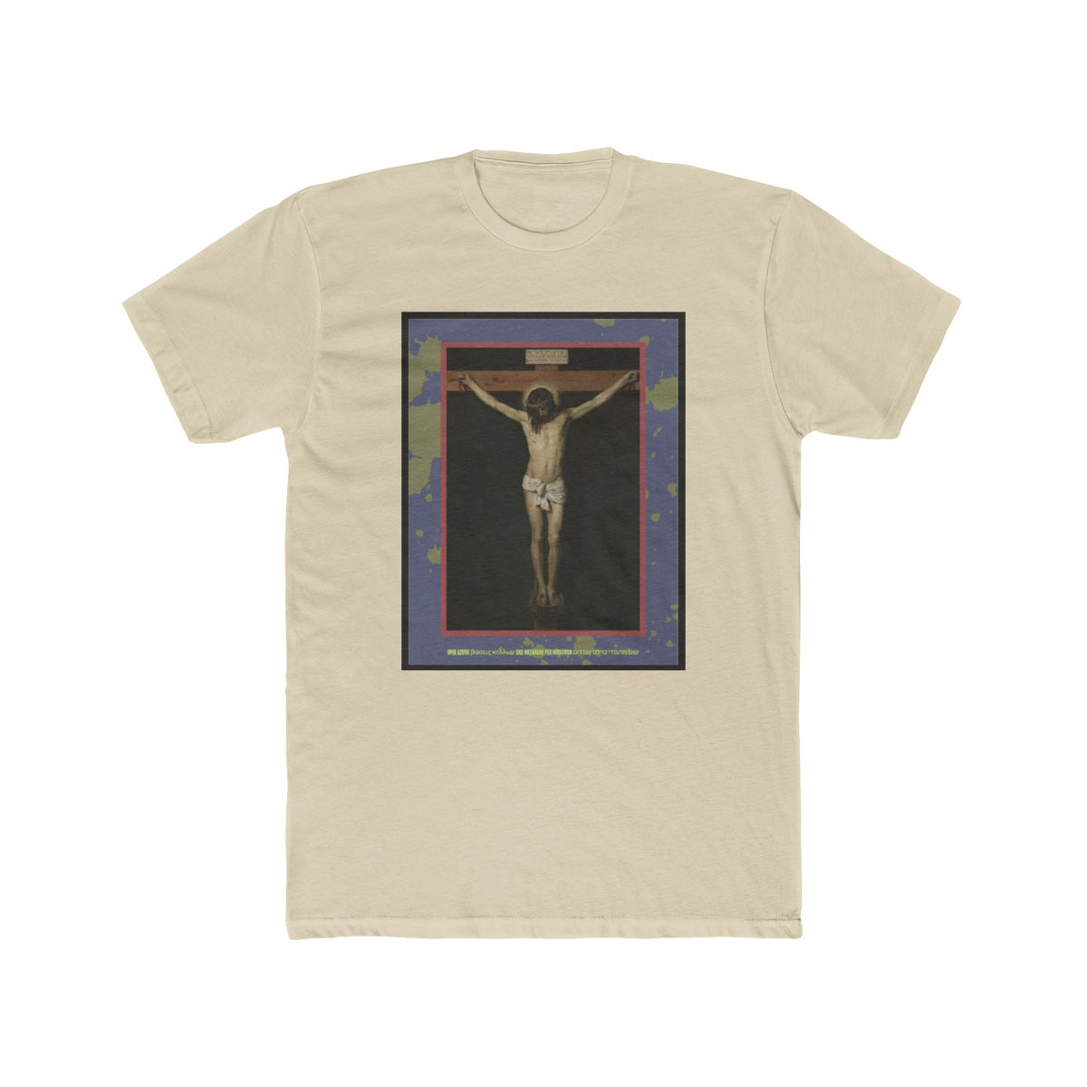 "People Will Let You Down, Jesus Won't" – Church Hurt / Crucifixion Reflection -Unisex Cotton Crew Tee
