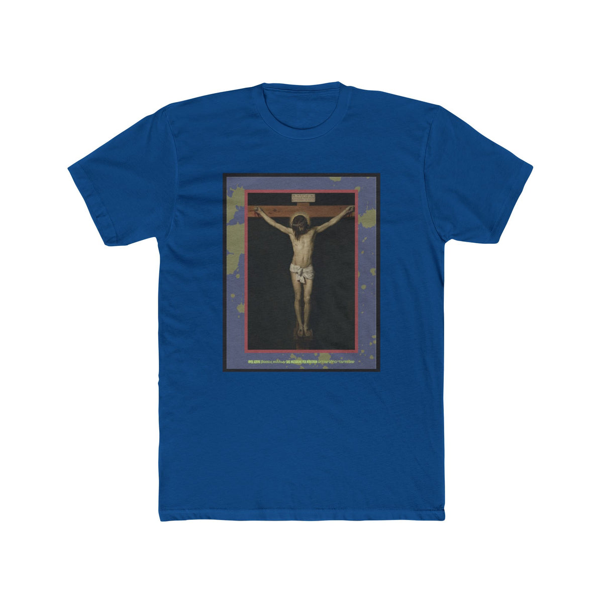 "People Will Let You Down, Jesus Won't" – Church Hurt / Crucifixion Reflection -Unisex Cotton Crew Tee