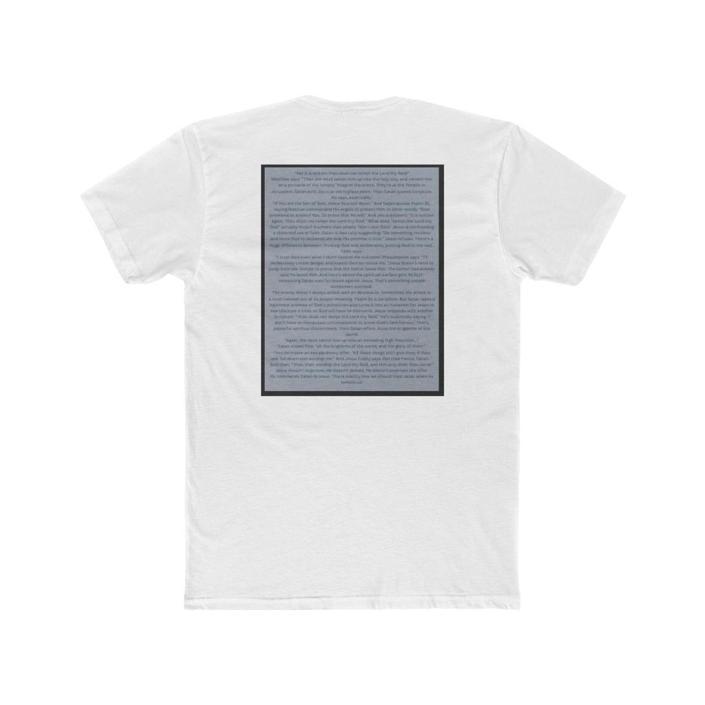 "After You" – Temptation of Christ Tee Unisex Cotton Crew Tee