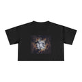 Psalm 19:1: "The Heavens Declare" — Polaroid Sky Women's Crop Tee