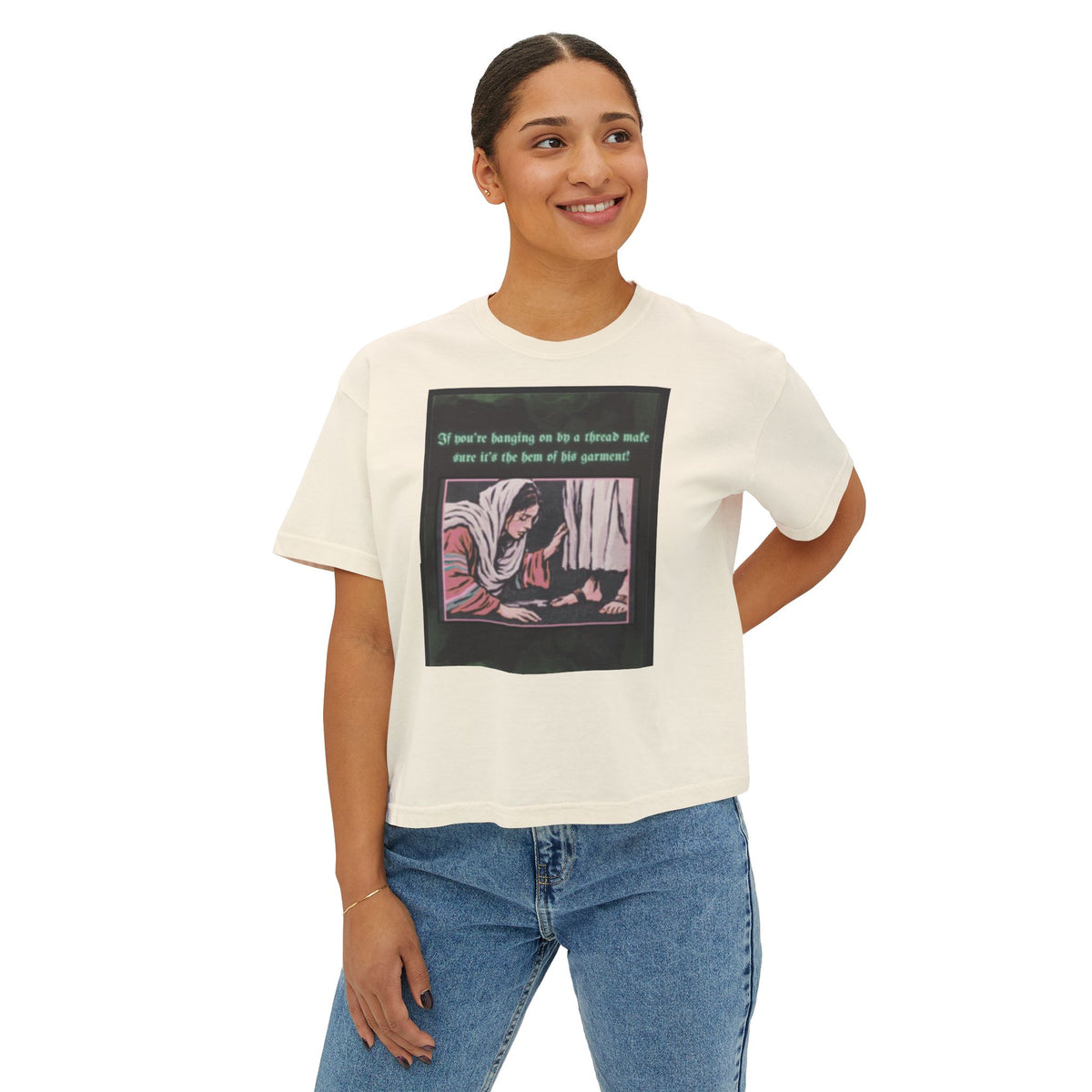 "Hanging On by a Thread" Tee