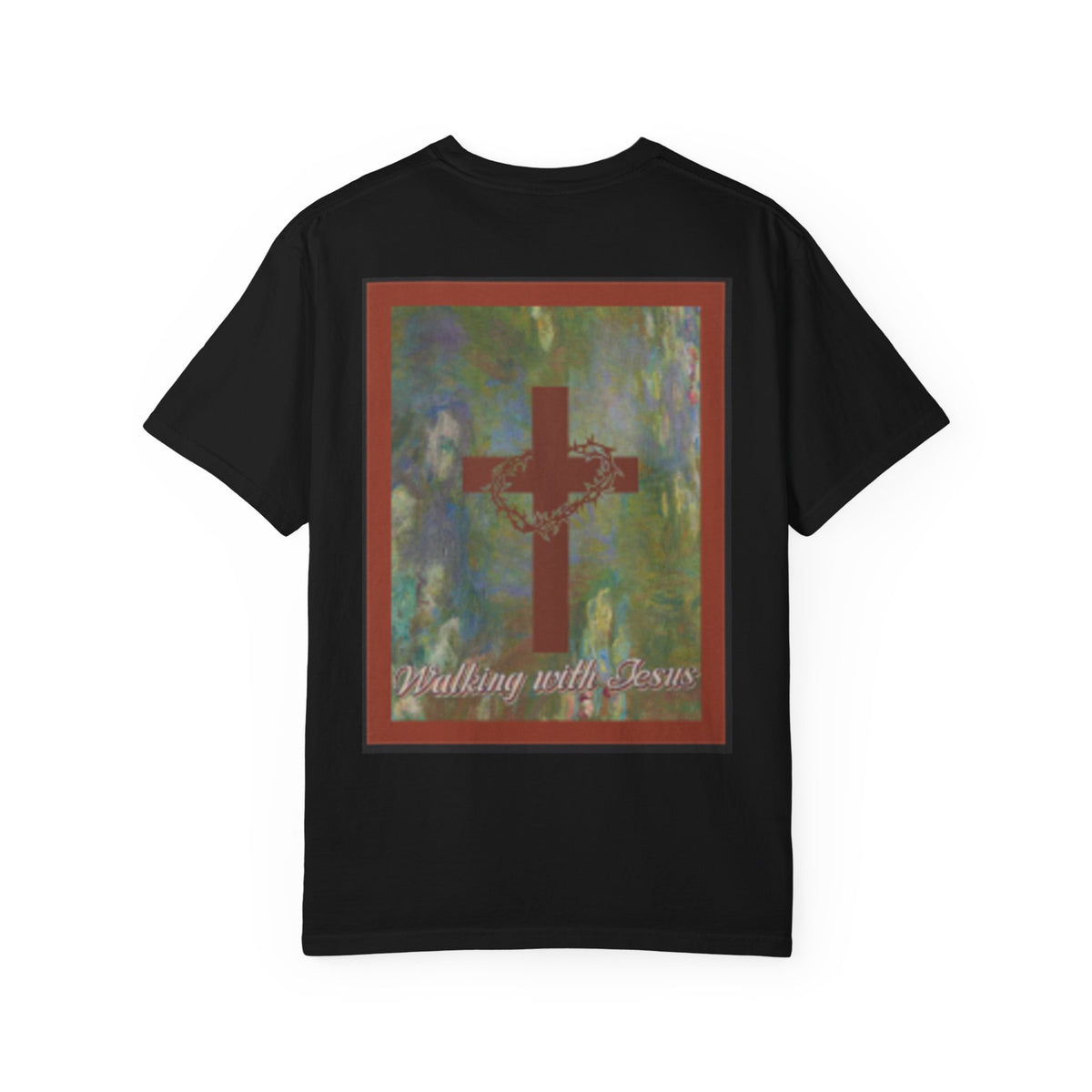The one who comforts us in our afflictions — Women's Vintage Gothic Illustration Tee