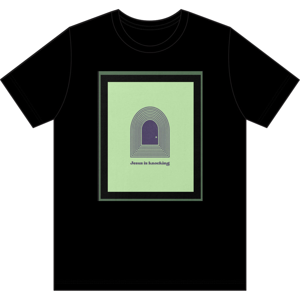 Jesus is knocking-Unisex T-Shirt