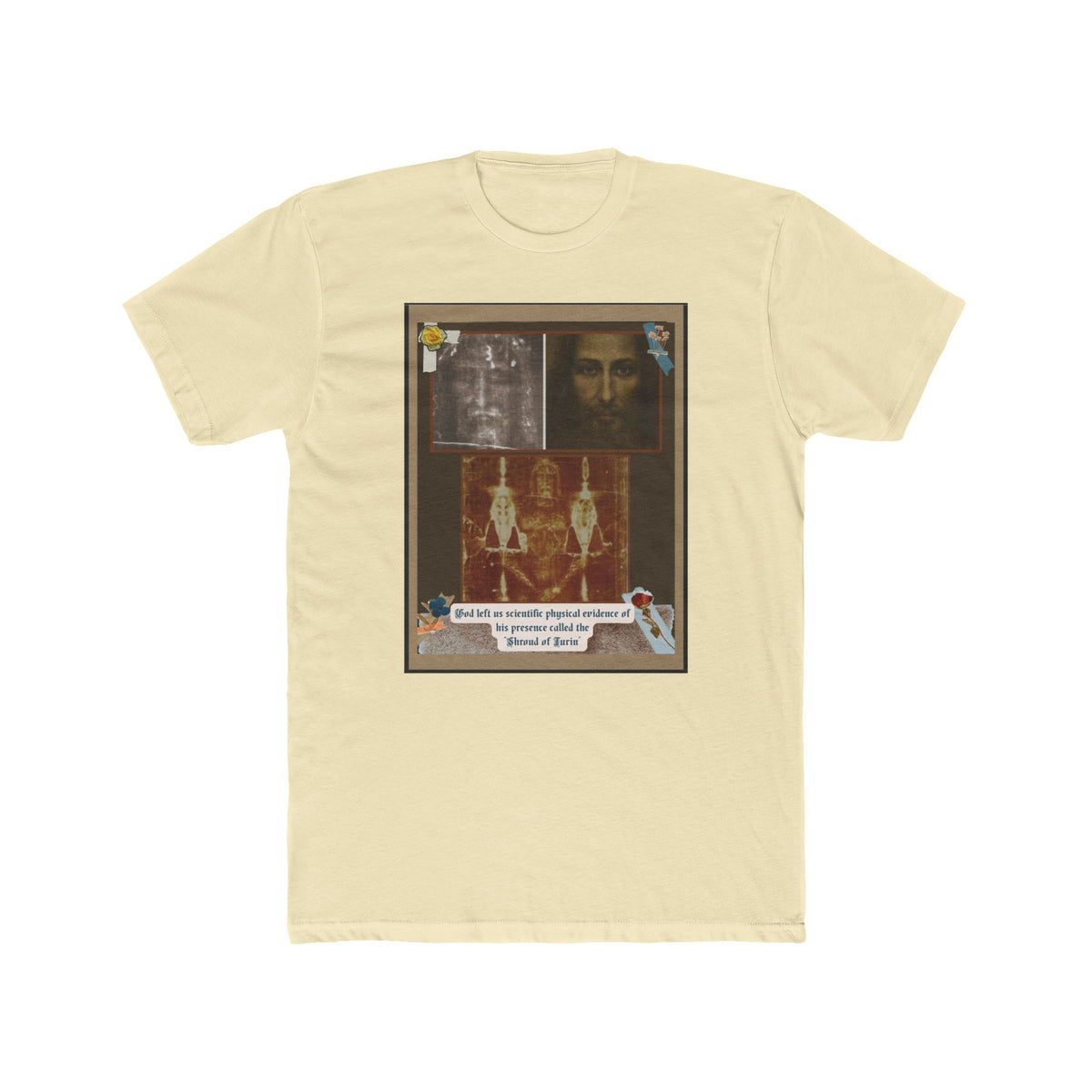 Shroud of Turin– Sepia Faith Tee