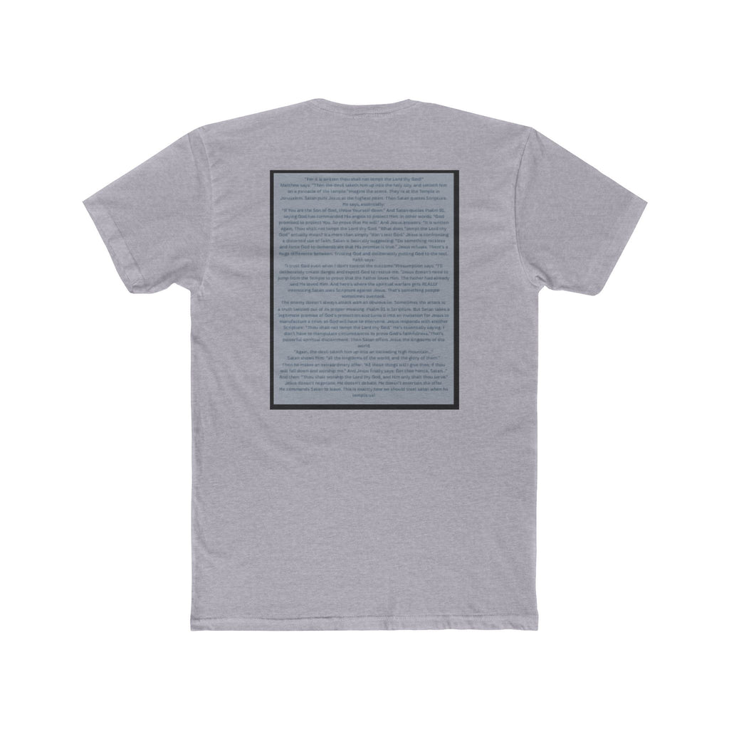 "After You" – Temptation of Christ Tee Unisex Cotton Crew Tee