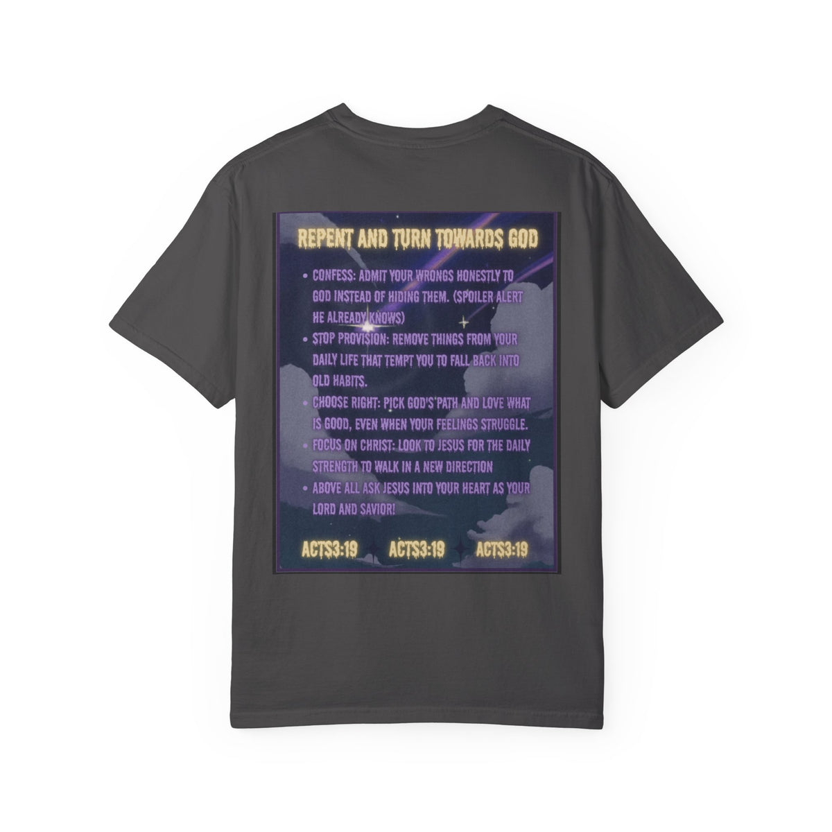 Jesus Saves Witches-Front and back T-shirt