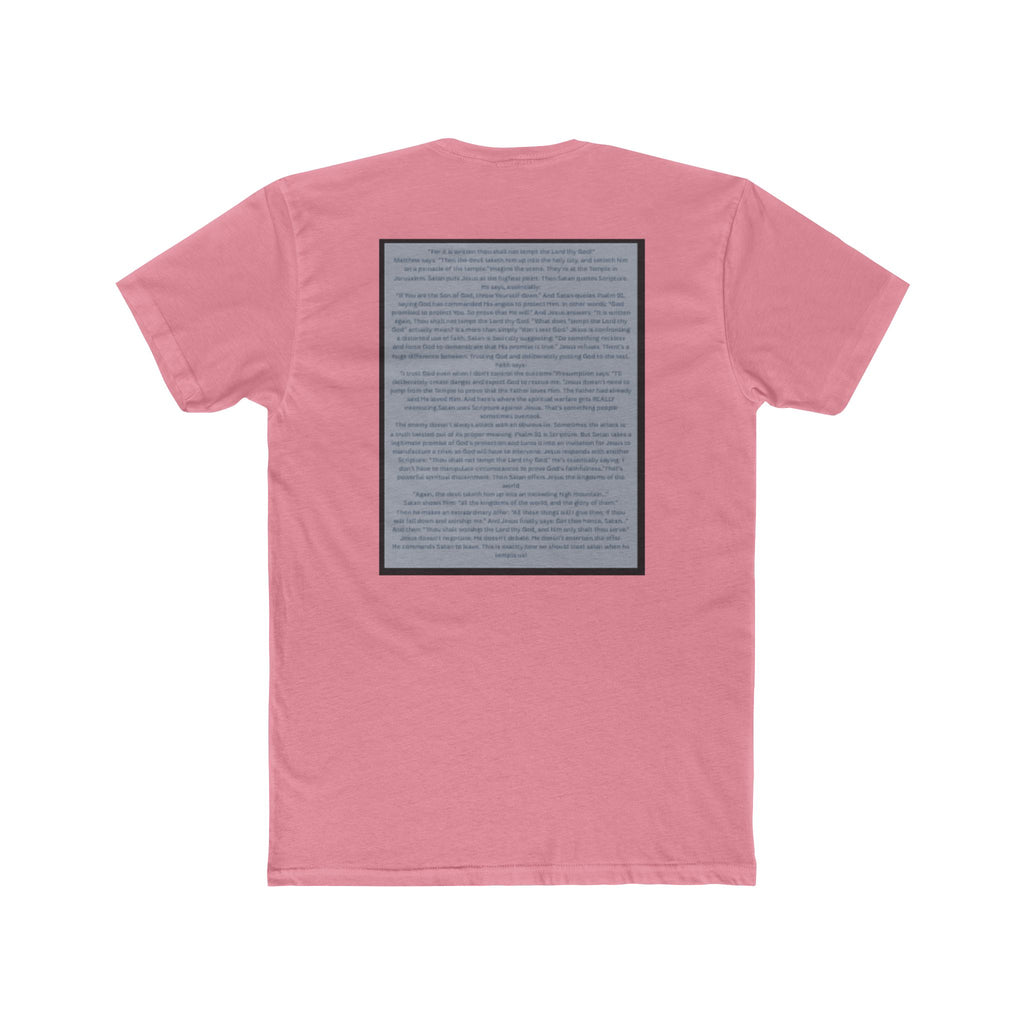 "After You" – Temptation of Christ Tee Unisex Cotton Crew Tee