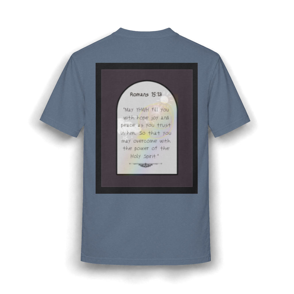 Faith-Inspired Graphic Tee — Romans 15:13 Verse Shirt