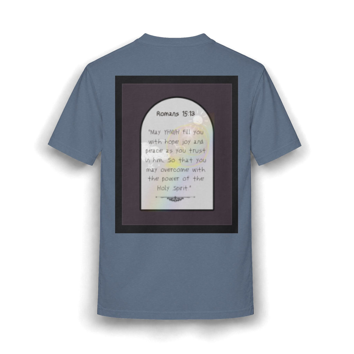 Faith-Inspired Graphic Tee — Romans 15:13 Verse Shirt