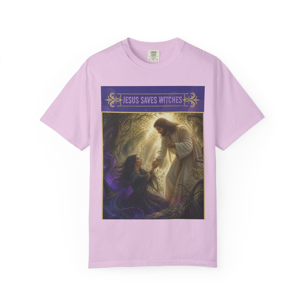 Jesus Saves Witches-Front and back T-shirt