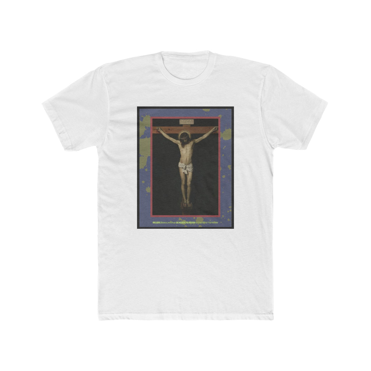 "People Will Let You Down, Jesus Won't" – Church Hurt / Crucifixion Reflection -Unisex Cotton Crew Tee