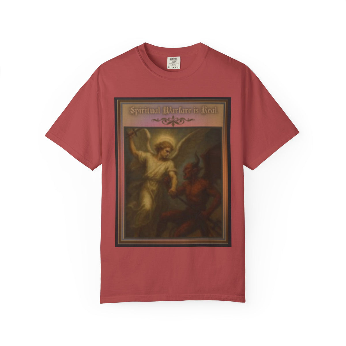 Warfare is real women's  — Vintage Gothic Illustration Tee