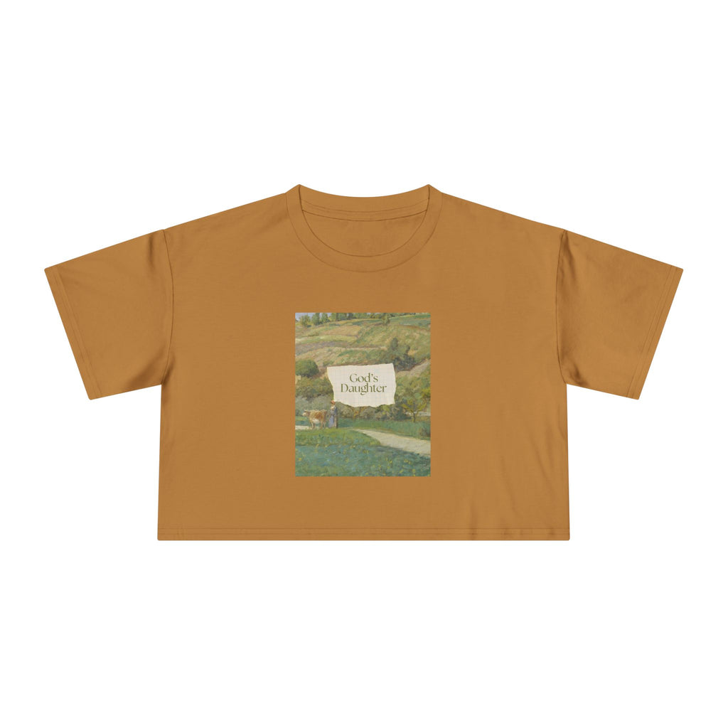 "God's Daughter" — Women's Crop Tee