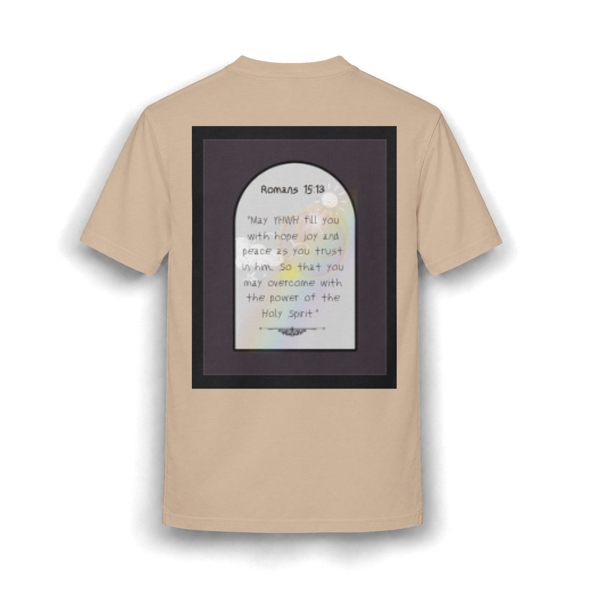 Faith-Inspired Graphic Tee — Romans 15:13 Verse Shirt