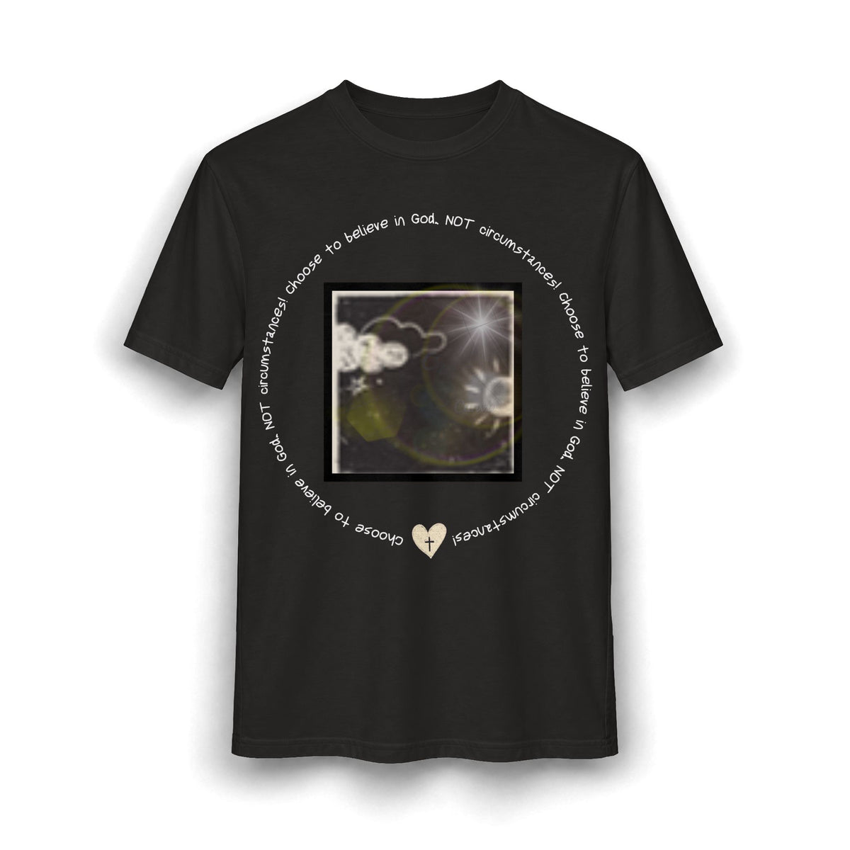 Faith-Inspired Graphic Tee — Romans 15:13 Verse Shirt