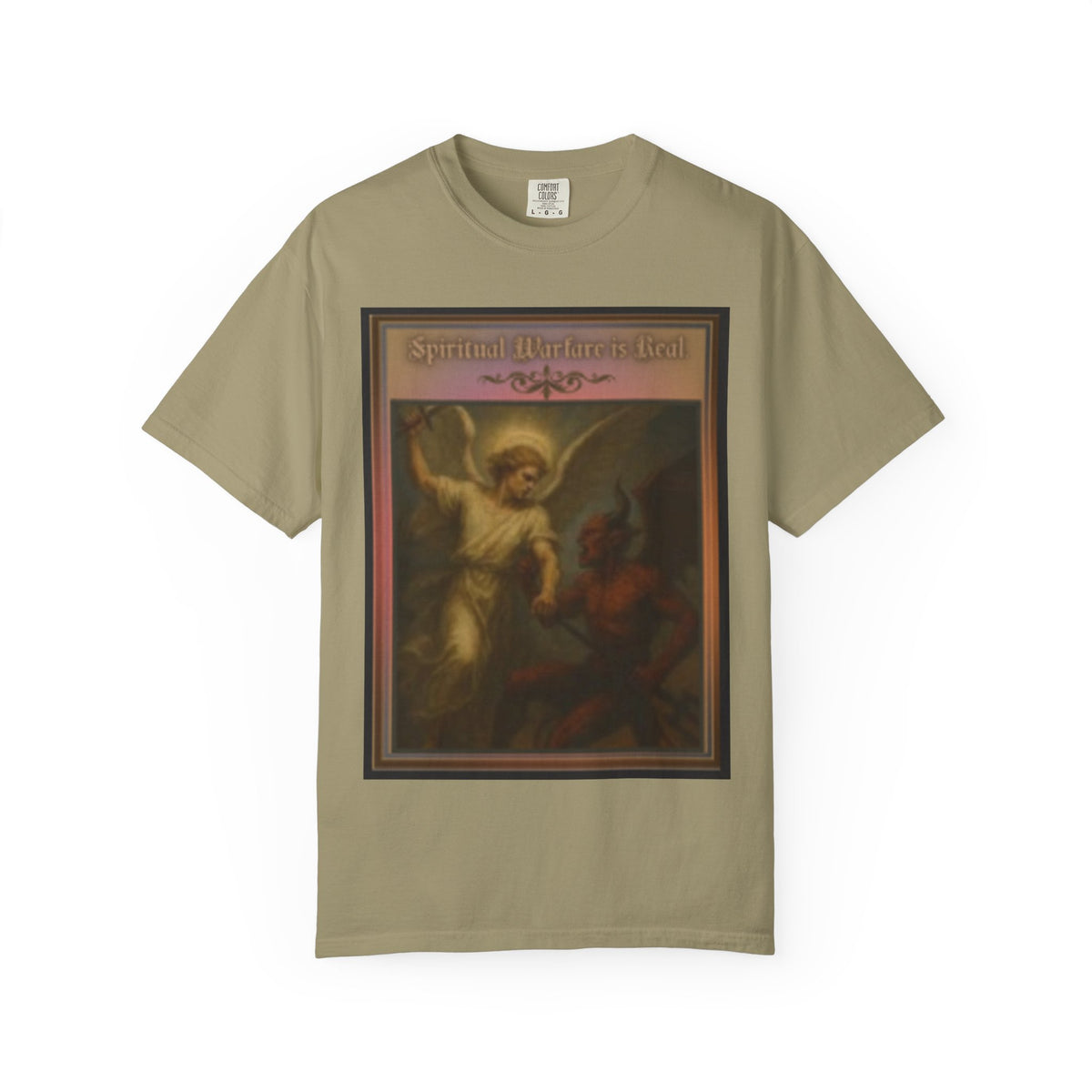 Warfare is real women's  — Vintage Gothic Illustration Tee