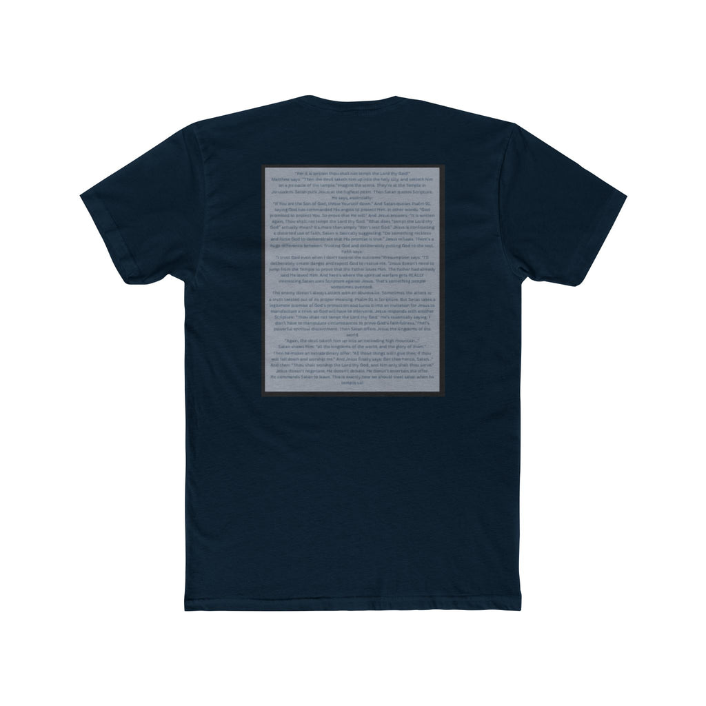 "After You" – Temptation of Christ Tee Unisex Cotton Crew Tee