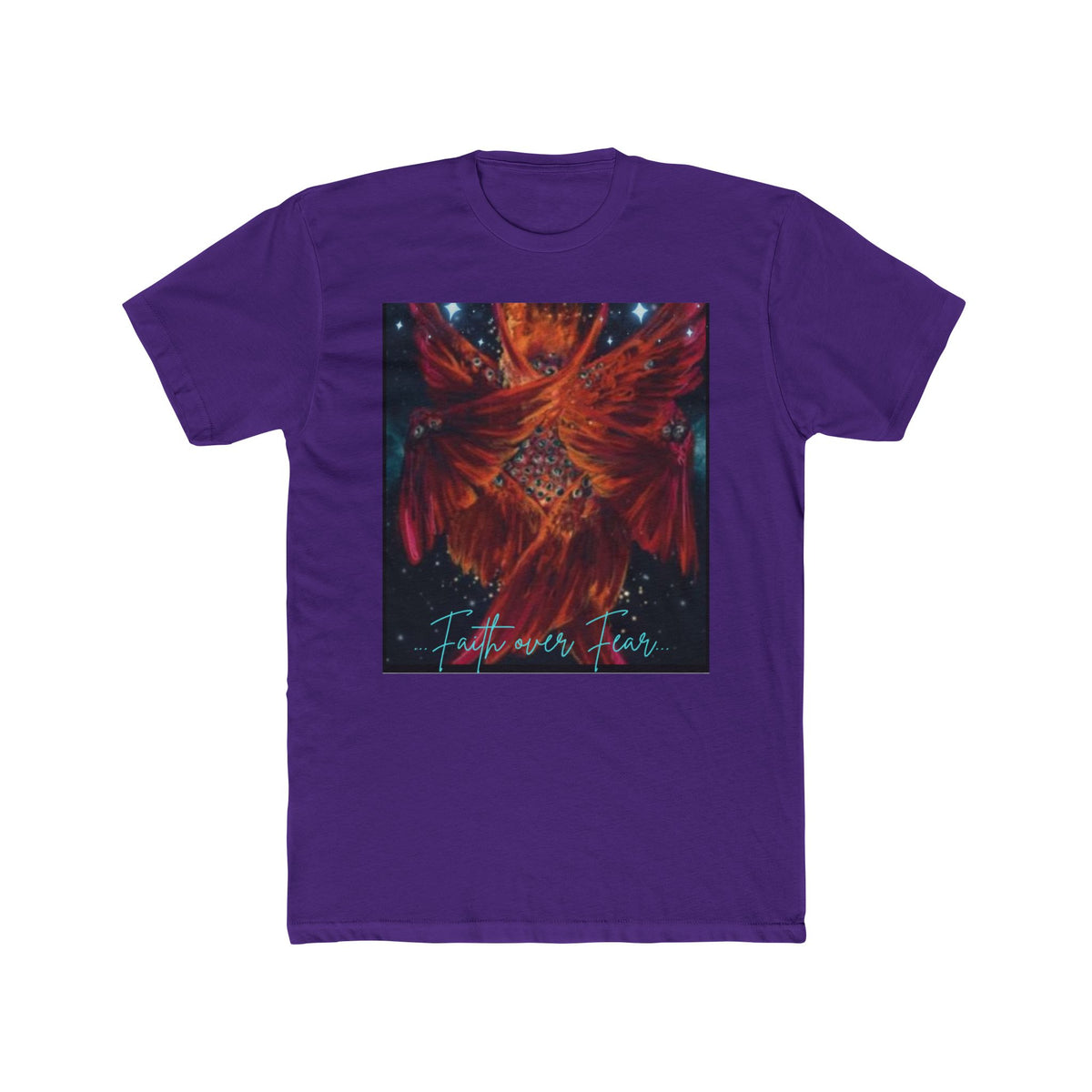 "Faith over fear" Otherworldly Seraphim Art Graphic T-Shirt