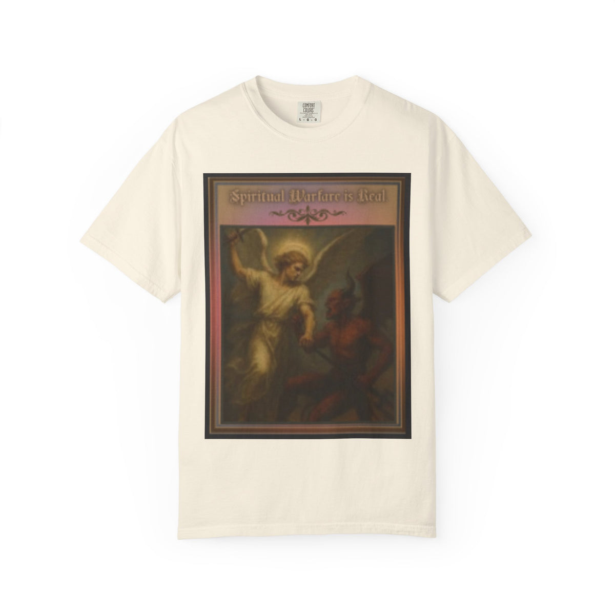 Warfare is real women's  — Vintage Gothic Illustration Tee