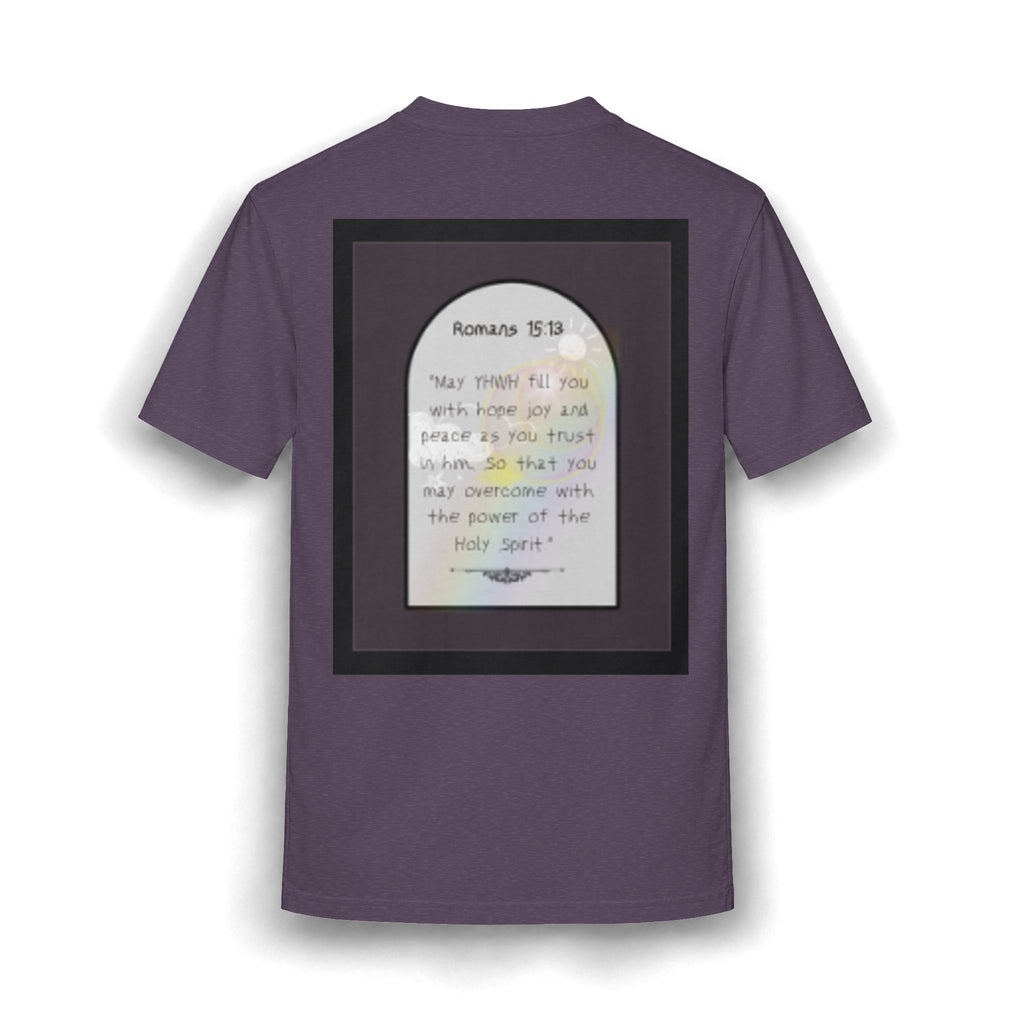 Faith-Inspired Graphic Tee — Romans 15:13 Verse Shirt