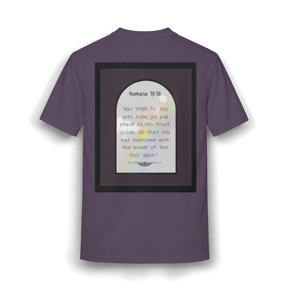 Faith-Inspired Graphic Tee — Romans 15:13 Verse Shirt