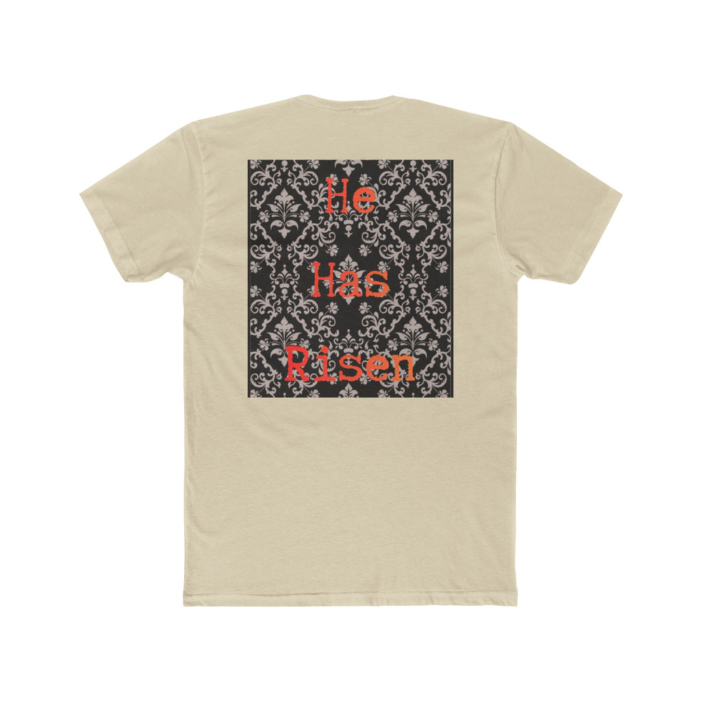 He Has Risen T‑Shirt — Vintage Resurrection Christian Tee