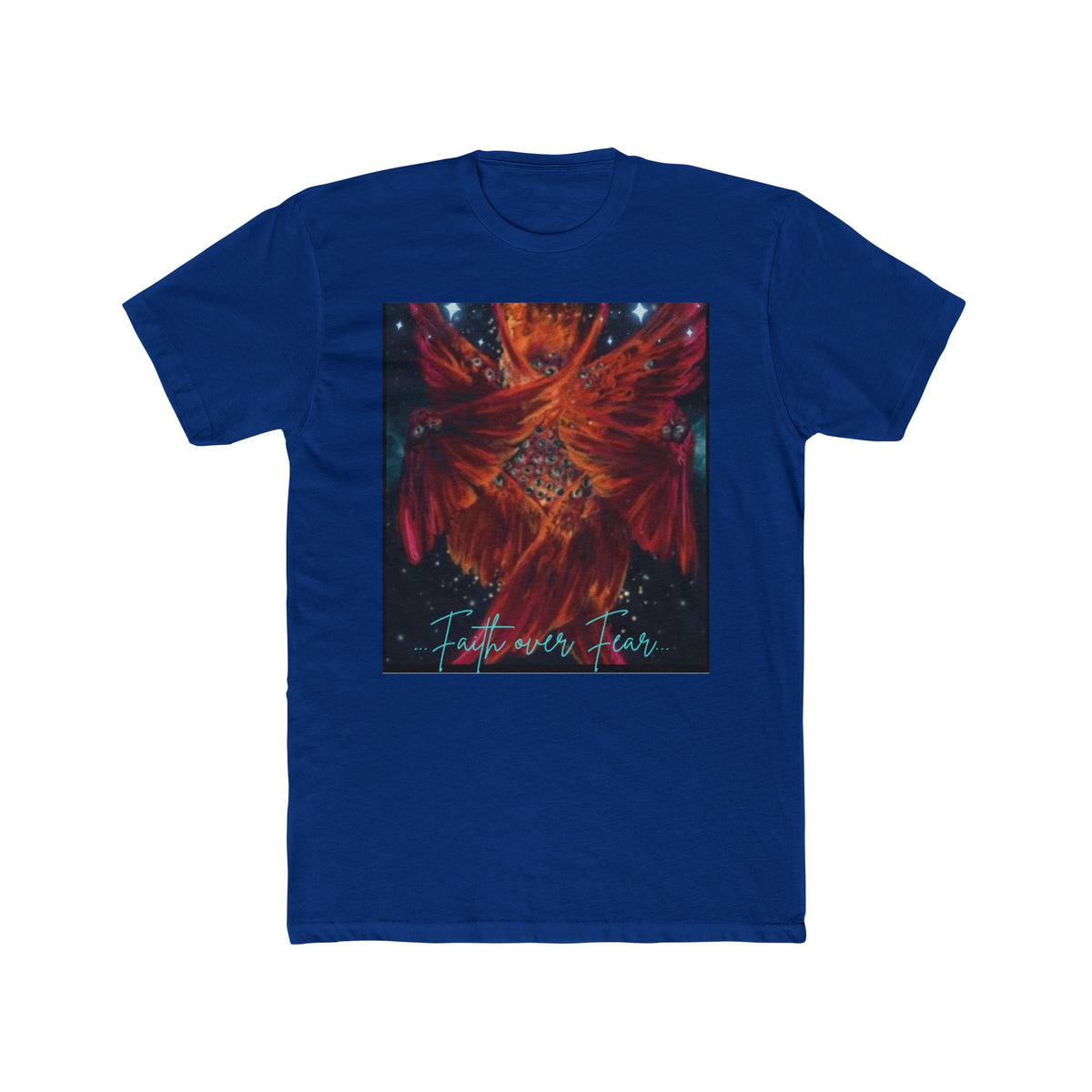 "Faith over fear" Otherworldly Seraphim Art Graphic T-Shirt