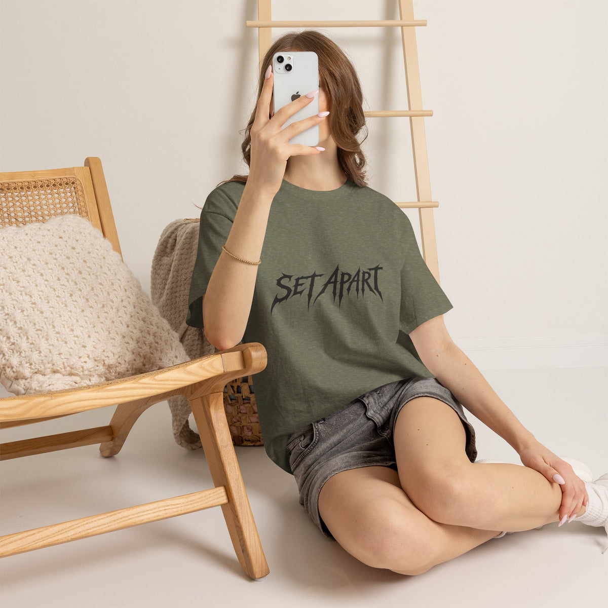 John 17:16 Not Of This World -Unisex Heavy Cotton Tee