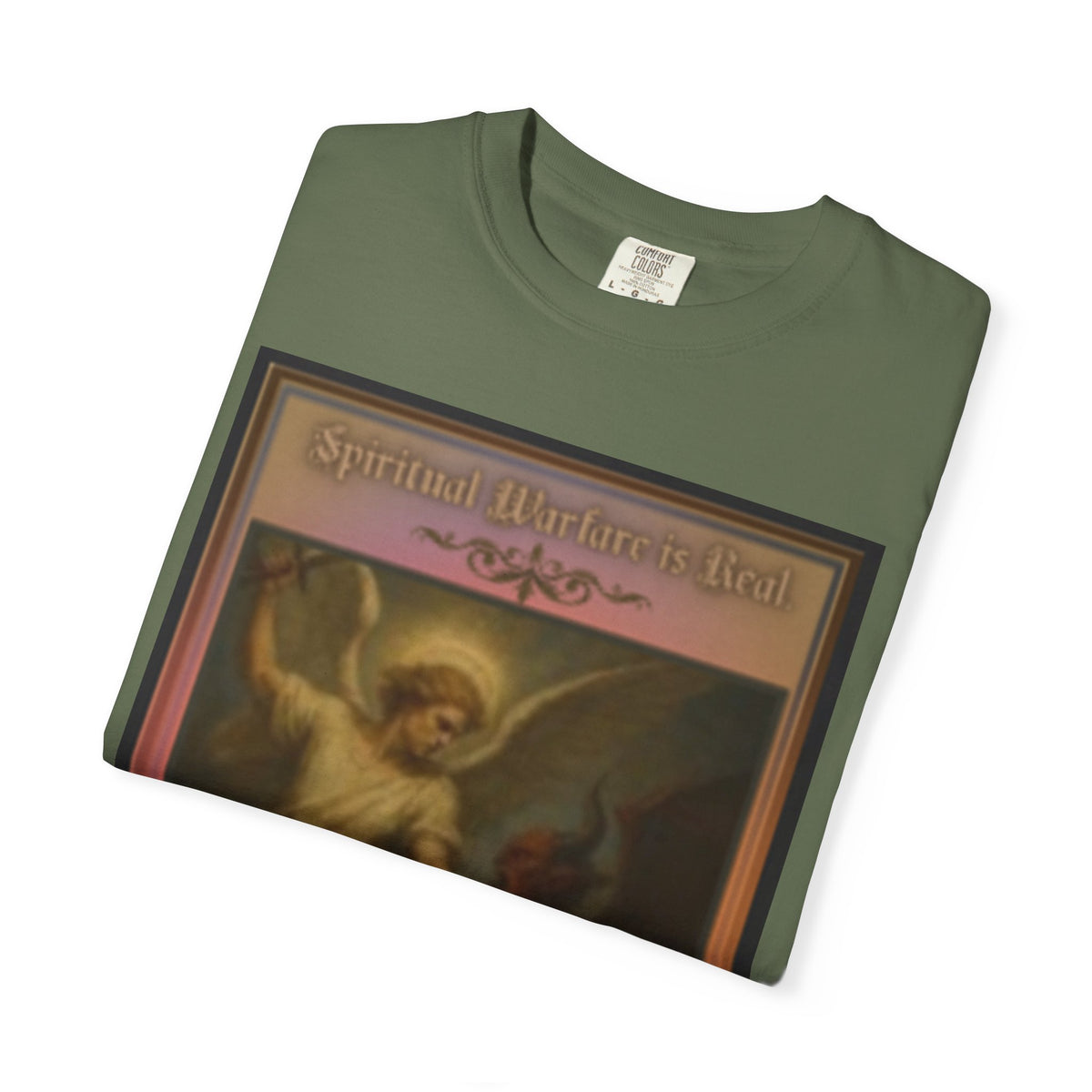 Warfare is real women's  — Vintage Gothic Illustration Tee