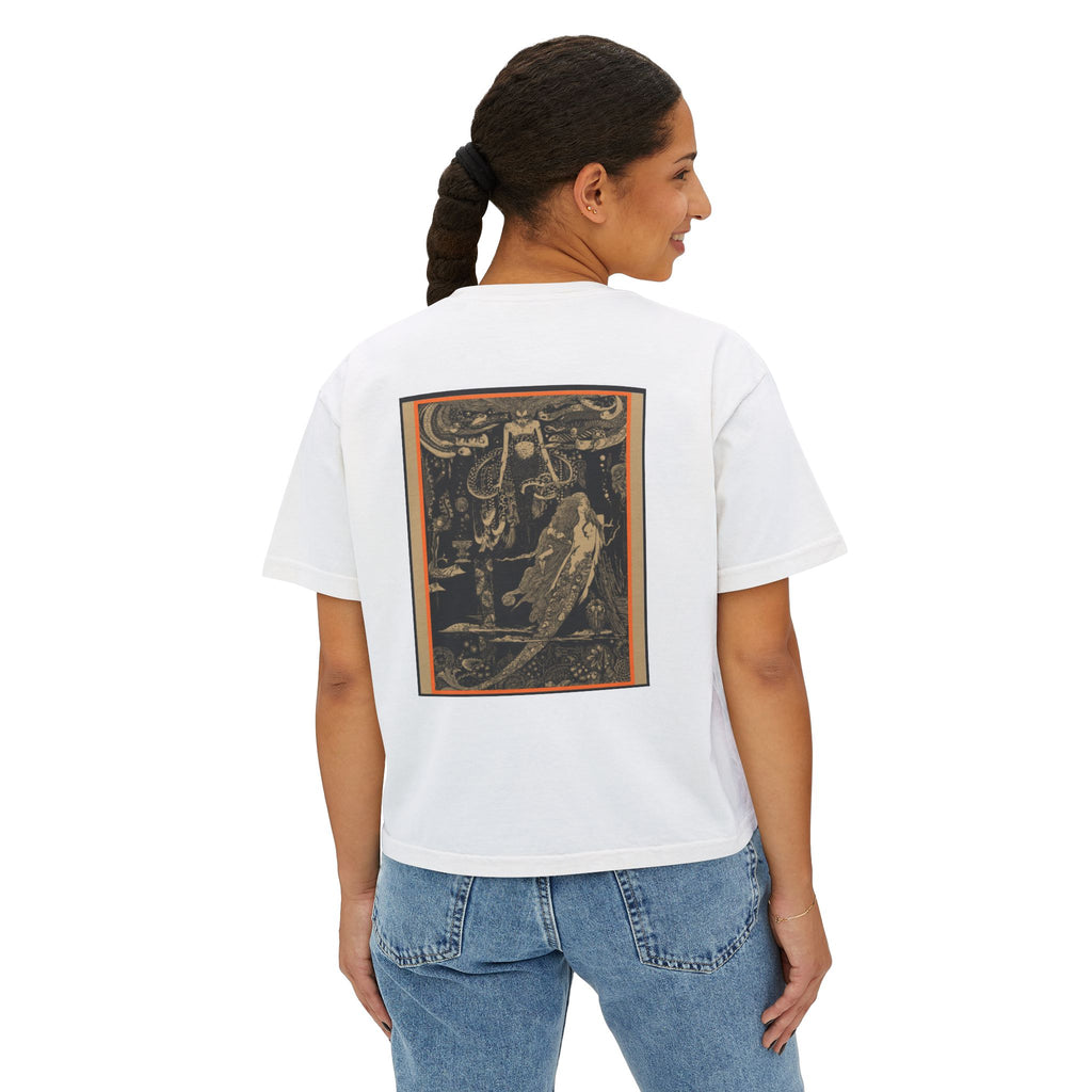 Enoch 19:2 — "Sirens" Front and Back Women's Boxy Tee