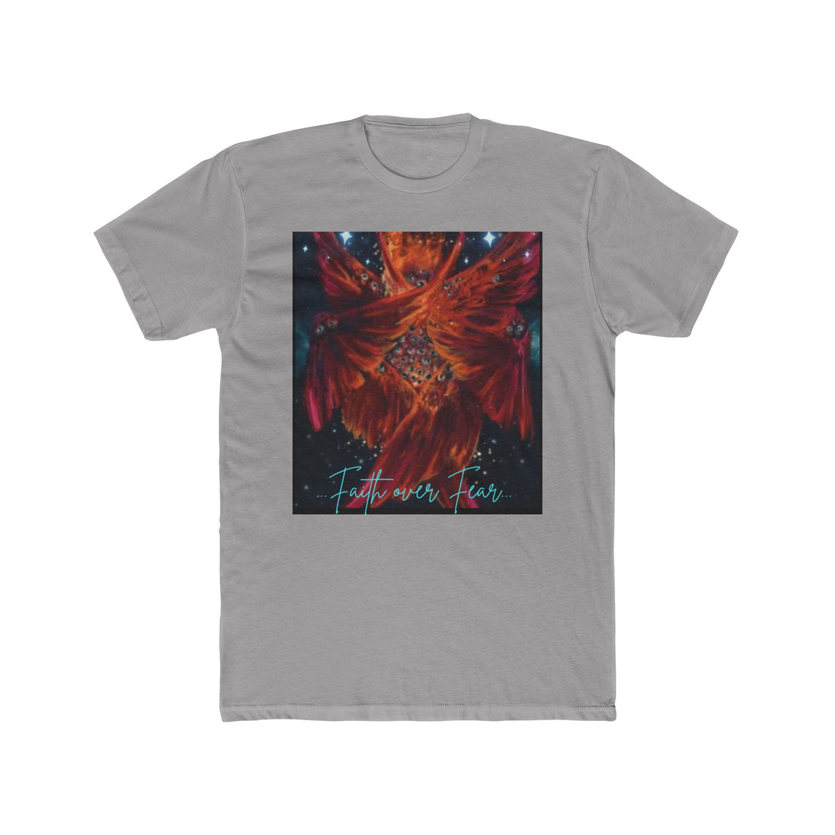 "Faith over fear" Otherworldly Seraphim Art Graphic T-Shirt