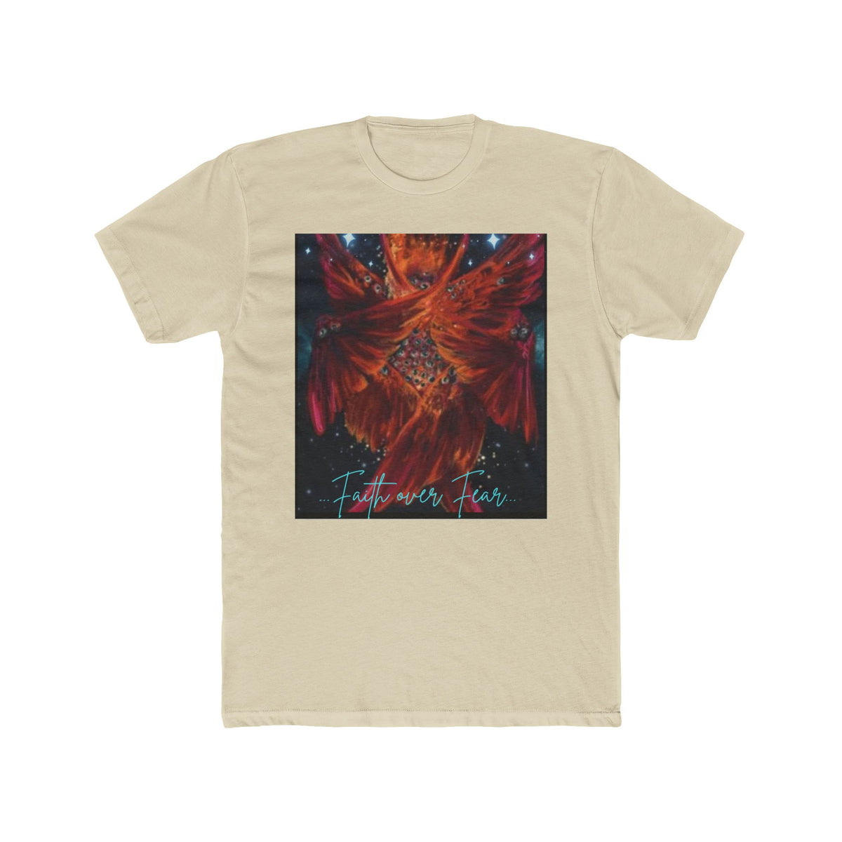 "Faith over fear" Otherworldly Seraphim Art Graphic T-Shirt
