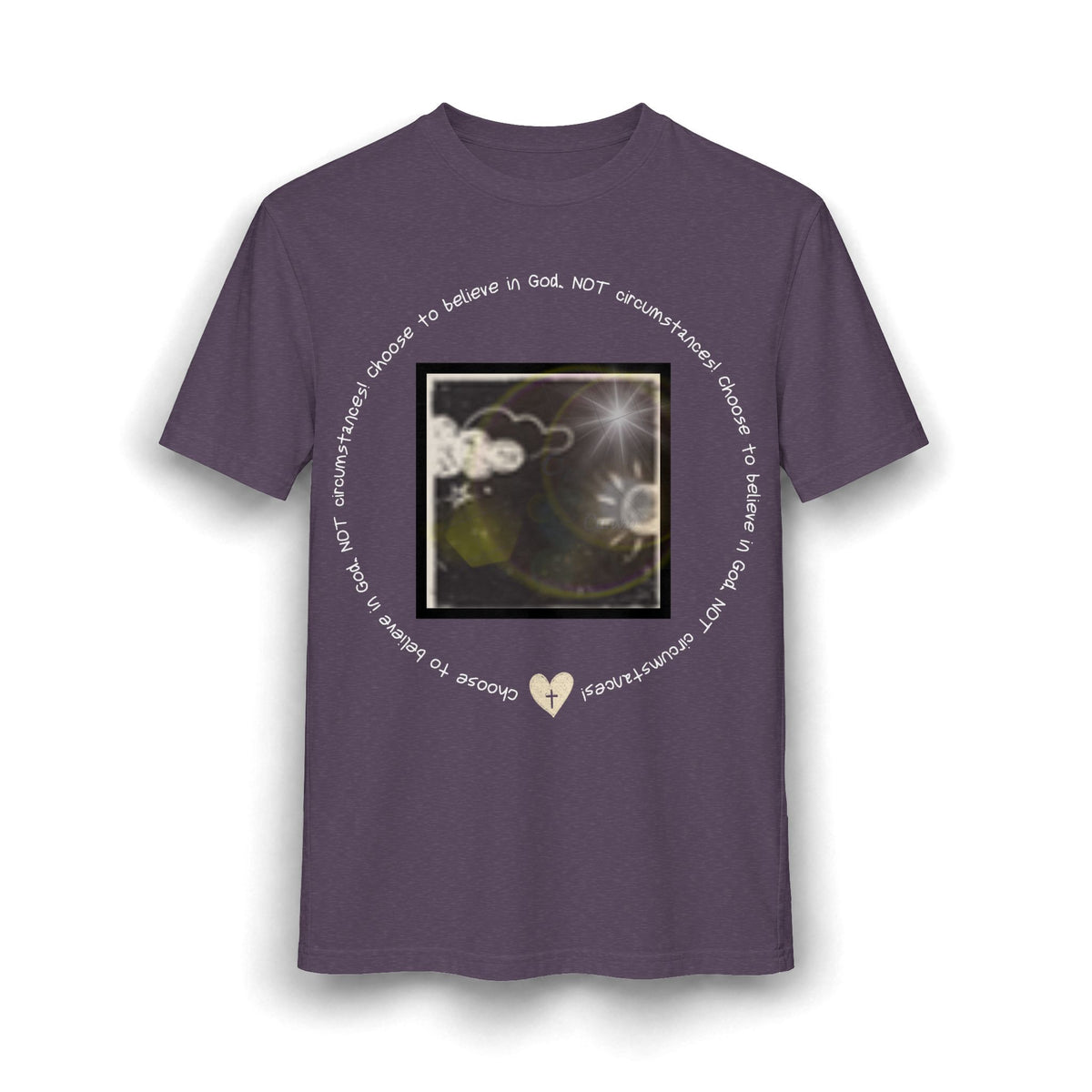 Faith-Inspired Graphic Tee — Romans 15:13 Verse Shirt